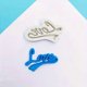 thumbnail image 1 of Molde de silicona con letras de amor, herramienta for hacer fondant de chocolate con alfabeto inglés, imprescindible for hornear en la cocina, 1 of 2
