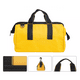 thumbnail image 2 of Maleta De Herramientas Gran Capacidad Mochila Organizador lack and yellow mosaic color, 2 of 4