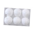 thumbnail image 3 of 6 bolas navideñas para de , suministros para fiestas, decoraciones para de para aniversarios y fiestas en interiores. Blanco, 3 of 9