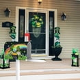 thumbnail image 4 of Irish Gnomes St. Patrick''s Day Mailbox Covers, 18 X 21 Shamrock Gold Coins Pot Magnetic Mailbox Cover, Holiday Decorations Mailbox Wrap Post Letter Box Cover Decor for Home Garden Outdoor, 4 of 5