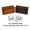 Brown, variant on Printtoo Customized Calligraphy Address Return Personalized Wood Mounted Rubber Stamp