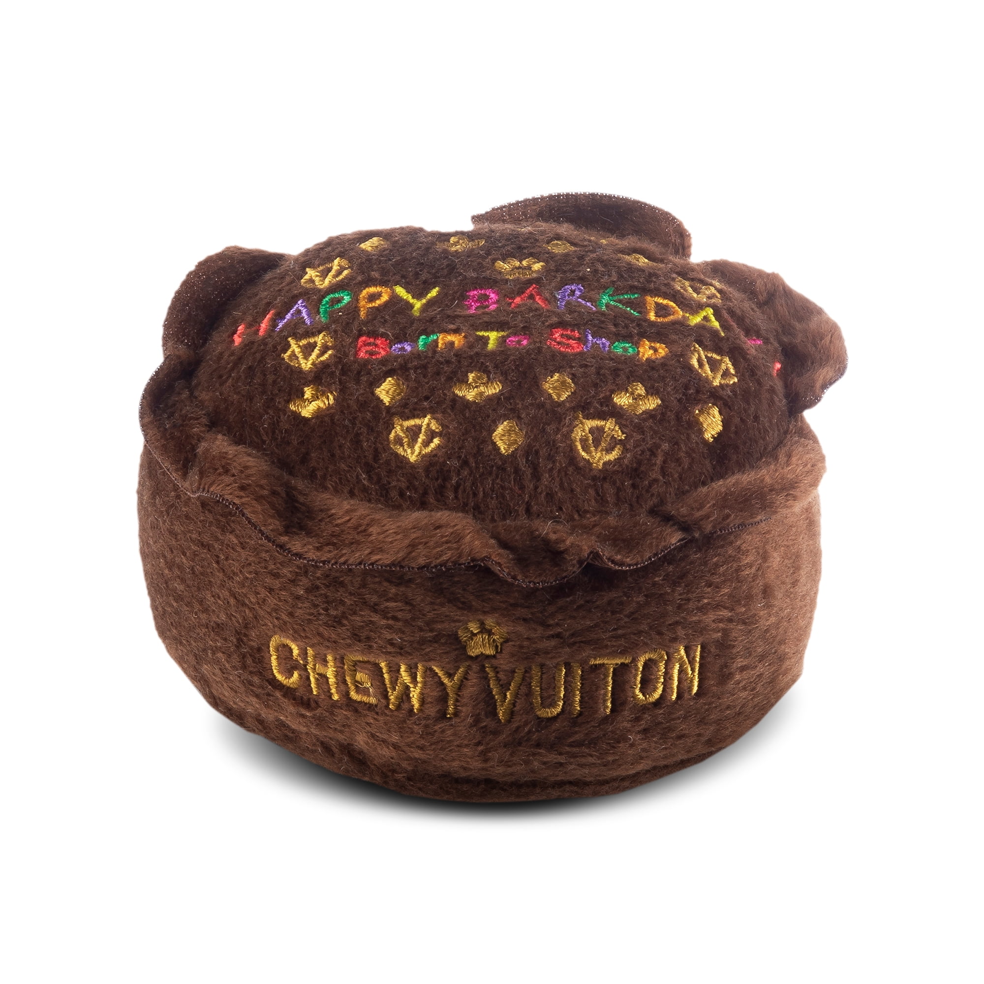 Discount in Large Brown Chewy Vuiton Toy - Toys - Designer