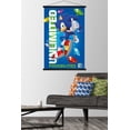 thumbnail image 2 of Sonic the Hedgehog (1991) - 35th Anniversary Thumbs Up Wall Poster with Magnetic Frame, 22.375" x 34", 2 of 5