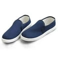 thumbnail image 4 of Vedolay Flats Loafers Men's Shoes, Soft Sole Slide Comfortable Slip-on Loafer Shoes,Blue 7.5, 4 of 5