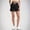 Black, variant on Binmer Women’s Drawstring Elastic Waist Shorts,Ribbed Knit Casual Loungewear Shorts with Pockets, Womens and Women's Army Green,Size S-2XL