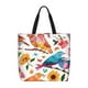 thumbnail image 1 of Balery Flowers Birds And Butterflies Bolsa de Mano para Mujeres con Cremallera, Bolsa de Gimnasio con Compartimentos, Bolsa para Laptop, Bolsa para Trabajo, 1 of 7