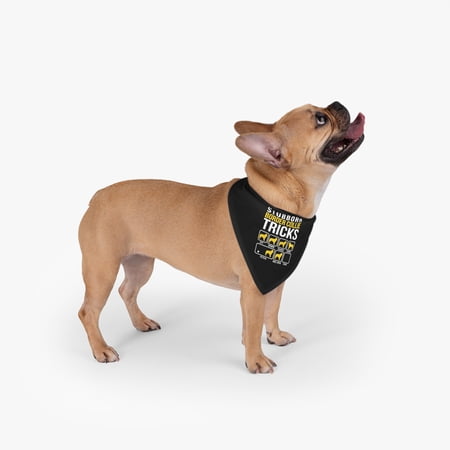 Border Collie Stubborn Tricks Funny Dog Bandana
