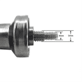thumbnail image 4 of Dual-Grip Spinning Reel Handle Light Weight Handle Replacement Fishing Reel Double Handle, 4 of 5