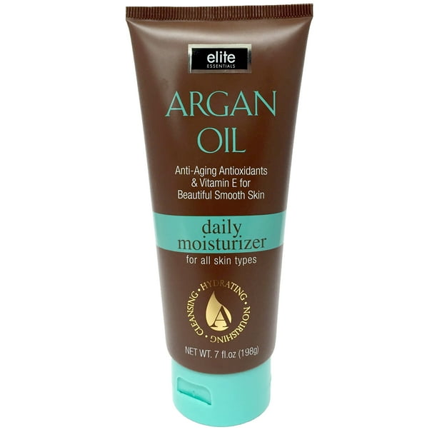 Argan Oil Daily Moisturizer For All Skin Types Soft Youthful Looking