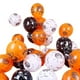 thumbnail image 3 of 100 piezas de globos de Halloween de 12 pulgadas, globos negros, blancos y naranjas, juego de globos de calabaza y fantasma, suministros de decoración para fiesta, 3 of 5