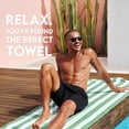 thumbnail image 2 of Towel Dock & Bay Cabana de secado rápido sin arena, 200 x 90 cm, 2 of 9