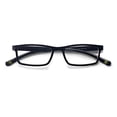 thumbnail image 4 of Cross Stanford 2.50 Diopter Green/Black Faux Tortoise Reading Glasses, 4 of 5