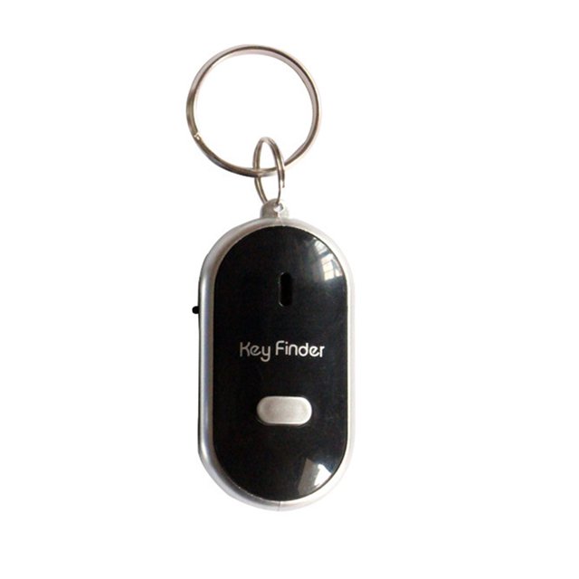 EGNMCR LED Light Torch Remote Sound Control Lost Key Finder Keychain For Key Locator Key Finder