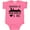 Hot Pink, variant on Inktastic Grand Rapids Michigan Someone Loves Me Boys or Girls Baby Bodysuit