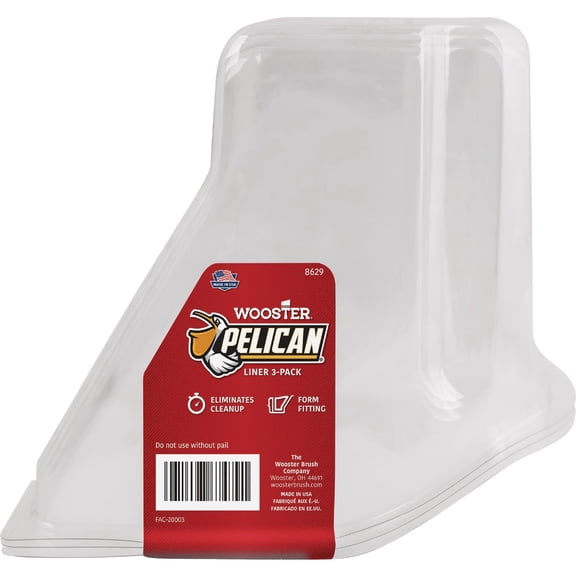 Wooster Brush 8629 Pelican Liner 3-Pack Pack of 2