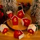 thumbnail image 5 of 1.5M 10LED Christmas Wooden House String Light Garland Christmas Decorations for Home Xmas Tree Hanging Ornament Navidad Noel, 5 of 5