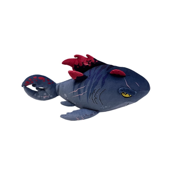 Muñeca de peluche Shadowmaw Megalodon Blue Shark 26 x 17 cm