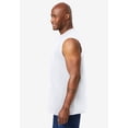thumbnail image 3 of KingSize Men's Big & Tall Shrink-Less Lightweight Muscle T-Shirt, 3 of 6