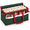 Green-54 - 4“ Ornaments, variant on Christmas Ornament Storbox With Adjustable Dividers Zippered Top Stores Up To 54 Holiday Ornaments (4 Inch) Xmas Ball Decorations