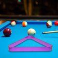 thumbnail image 4 of OULII Plastic Billiard Triangle Rack Purple Color Durable Pool Table Accessories Display, 4 of 8