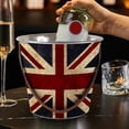 thumbnail image 6 of Iron Ice Bucket, Retro Beer Beverage Ice Bucket, Champagne Ice Bucket, Round Ice Bucket Wine Bucket for Home Bars, Pubs, Clubs, Restaurants, BBQs and Picnics, 6 of 7