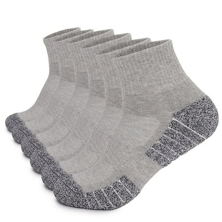 

6 Pairs Thicken Sports Socks For Winter Sweat-absorbing Socks For Mountaineering Hiking & Outdoors