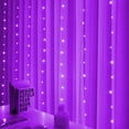 thumbnail image 3 of Christmas Pendant Drop Ornament 8 Modes USB Powered Curtain String Lights LED Christmas Light Wedding Party Tree Home Decoration, 3 of 5