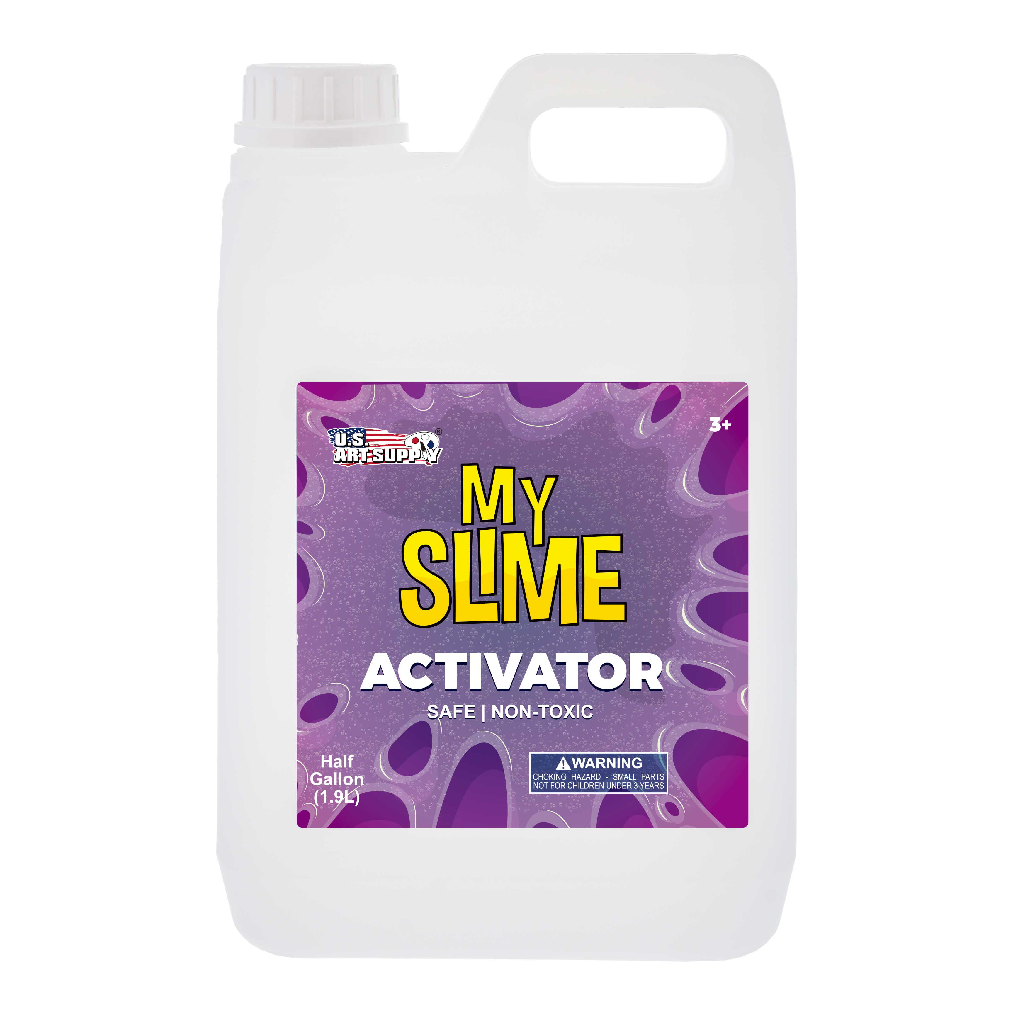 My Slime Activator Solution Half Gallon Make Your Own Slime Just Add Glue Kid Safe Non Toxic Replaces Borax Walmartcom