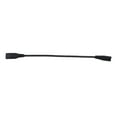 thumbnail image 2 of Universal 8Inch IEC C8 A C7 Convertidor Adaptador Extensión Cable De Alimentación Negro, 2 of 8