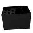 thumbnail image 2 of Organizador de tijeras de barbería, soporte antideslizante para cepillos de peluquero de mascotas, Clips Negro 9 agujeros Yuyangstore Estante para tijeras, 2 of 8