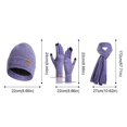 thumbnail image 4 of Baqcunre Scarf, Hat, Glove Set, Women's New Winter Thickened Warm Hat Scarf Glove Knitted Three Piece Set, Scarf for Women, ,, 4 of 4