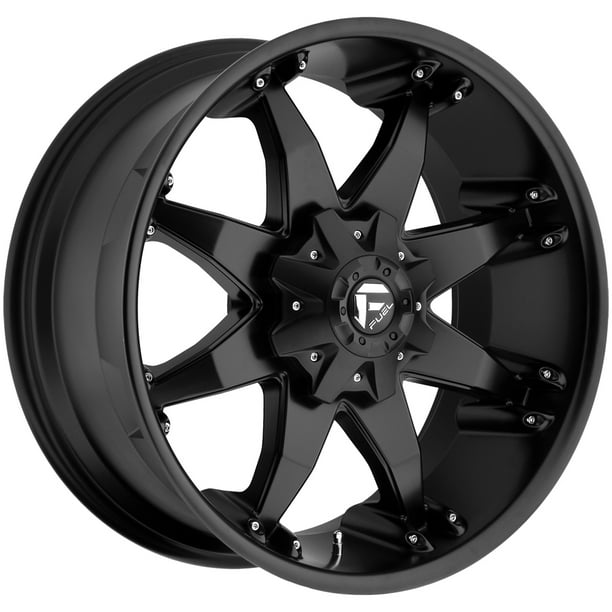 Fuel D509 Octane 20x9 8x6.5" +1mm Matte Black Wheel Rim 20" Inch