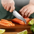 thumbnail image 6 of Kegani Santoku Knife - 7" Japanese Chef Knife - 67-Layer Damascus Steel with Japanese VG-10 Core - Full Tang and Razor Sharp Kitchen Knife - Ergonomically Designed Handle, 6 of 6