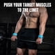 thumbnail image 4 of Muñequeras de doble piel para levantamiento de pesas Gym Straps MANUEKLEAR, 4 of 6