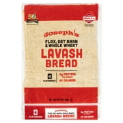 Joseph's Low Net Carb Flax Lavash Bread, 1 Pack, 4 Count, 9oz