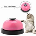 thumbnail image 3 of Pet Cat Training Bell, Reusable Iron Sturdy Cute Cartoon Kitten Puppy Potty Training Bell Pet Communication Device Tell Bells for Pet Interactive Game Toys, 3 of 7