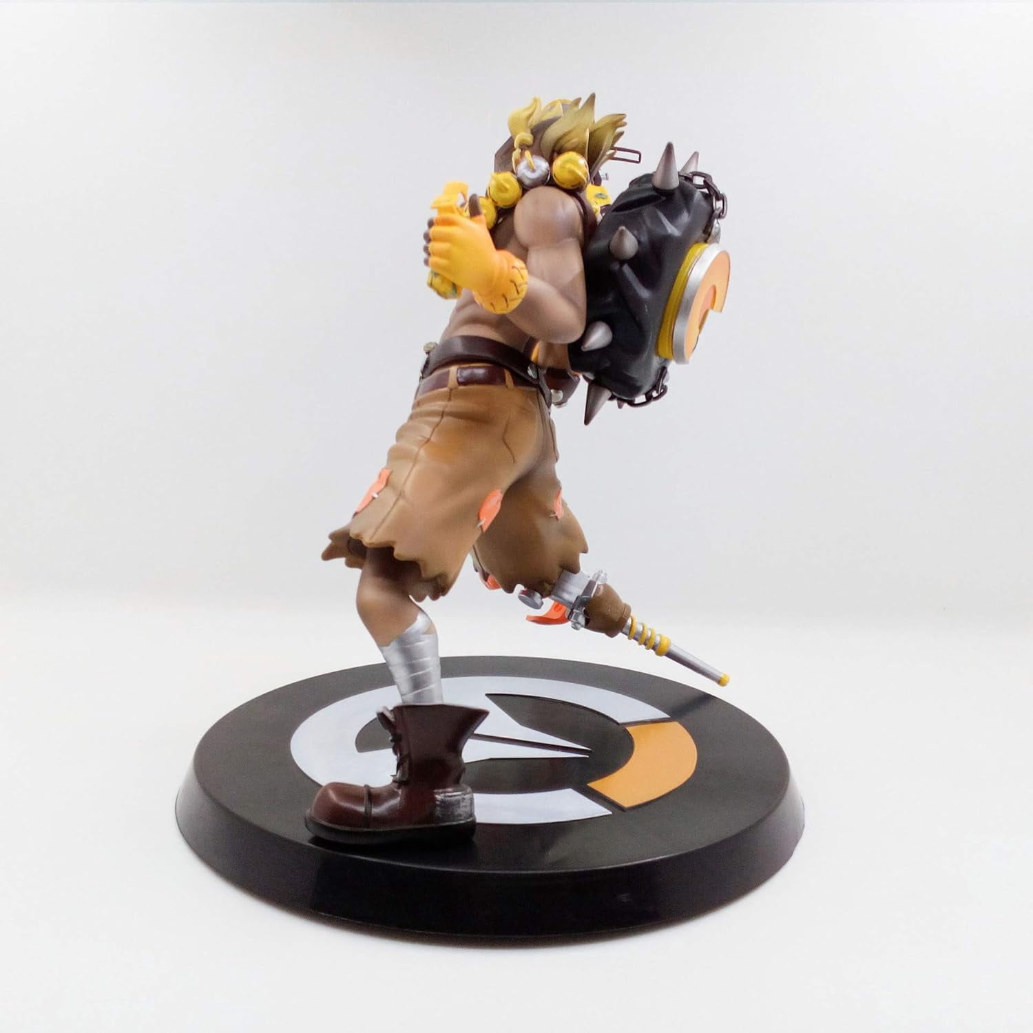 Junkrat Figure Fighting Junkrat Anime Figures 31cm/12.2inch Handmade PVC Cartoon Manga Game Character Model Decoration Craft Gift