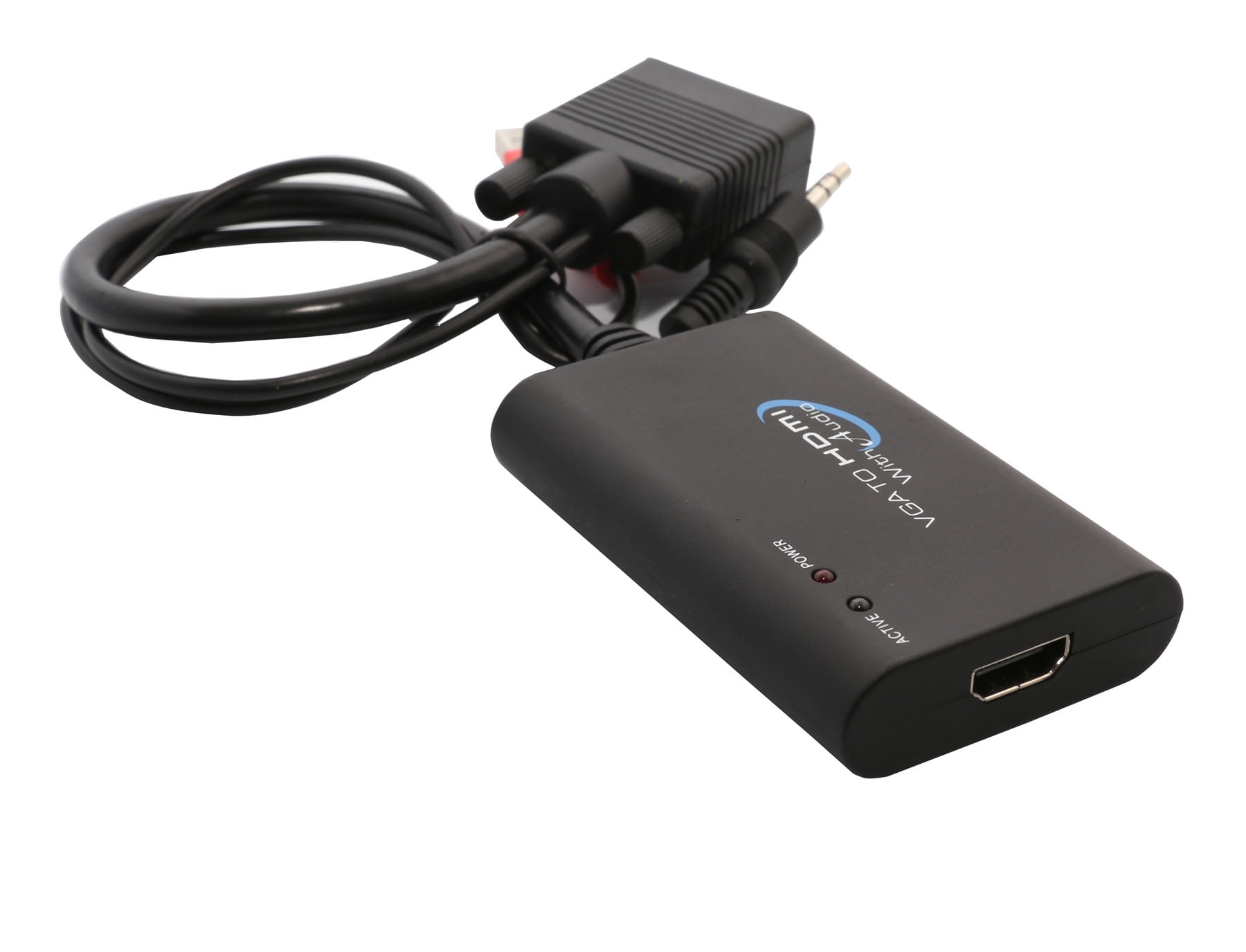Syba VGA to HDMI Convertor with Audio support (SY-ADA31025) FREE Reusable Oblanc Tote - Walmart.com