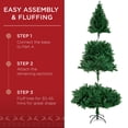 thumbnail image 4 of Árbol de Navidad Best Choice Products, 6 pies con 250 luces, 4 of 5