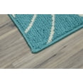 thumbnail image 2 of Garland Rug Grand Floral Teal/Ivory Indoor Area Rug, 8' x 10', 2 of 5