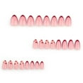 thumbnail image 3 of 24pcs Valentine's Day Press on Nails for Women Girls,Short Almond Fake Nails with Red Heart,False Nails Full Cover Acrylic Glue on Nails for Holiday,Glossy Artificial Finished Wearable Nails, 3 of 7