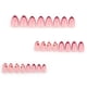 thumbnail image 2 of Uñas postizas, uñas postizas, regalos para mujeres, diseño de corazones rojos para San Valentín, 24 puntas de uñas, uñas postizas, parches para uñas, parches para uñas., 2 of 5