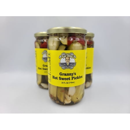 Todd Bosley's World Famous Granny's Hot Sweet Pickles 3 Pack
