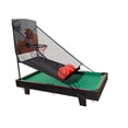 thumbnail image 1 of 2-in-1 Kids Game Table with Mini Pool and Basketball, 36 Inch Indoor Combo Game Table with Accessories, Compact Playroom Activity Table, 1 of 5