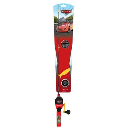 Shakespeare Disney Cars Youth Fishing Kit (Best Fishing Pole For Redfish)