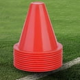 thumbnail image 2 of Conos de Tráfico de Plástico Spptty Paquete de 10 Conos Deportivos 8 cm Rojo, 2 of 8