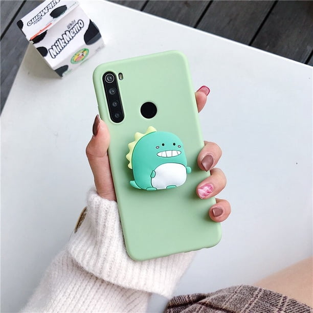 Funda de silicona con dibujos animados para teléfono móvil, carcasa trasera suave con soporte para Samsung Galaxy A50, A30, A40, A20, A10, A70, A60, A80, A7, 2018, A10E qiuyongmign unisex