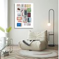 thumbnail image 4 of Matchbox Wall Art-Matchbook Art Print, New York City, NYC, Matches, Illustration, Matchbook, Trendy, East Coast, Vacation Matches, City, Bar Art，Bar Bar Car Cave Kitchen Decor 12x16inch Framed, 4 of 6