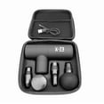 thumbnail image 4 of EZ-X Mini 2.0- Premium Percussion Massage Gun- Extra Power- Whisper Quiet- Pocket Sized- 3200 RPM- Lightweight Massager with 4 Attachment Heads [Includes Carrying Case]- Black, 4 of 6