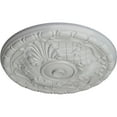 thumbnail image 3 of Ekena Millwork 15 3/4"OD x 5/8"P Amelia Ceiling Medallion (Fits Canopies up to 4 1/8"), Hand-Painted Frost, 3 of 6